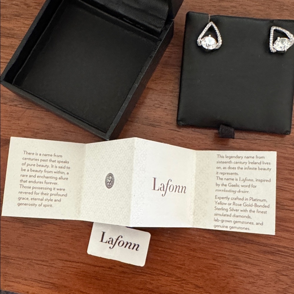 Lafonn Elegant Silver Earrings